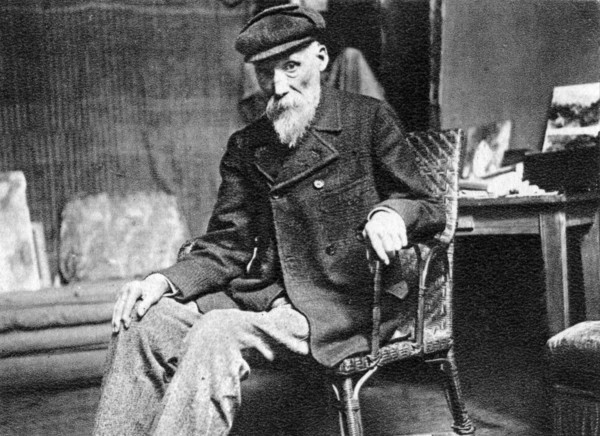 Pierre-Auguste Renoir, French artist, 1917. Artist: Unknown