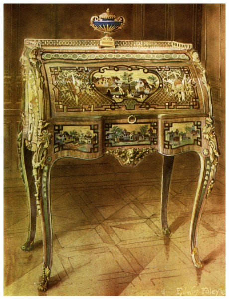 Escritoire a toilette, French, Victoria and Albert Museum, London, 1911-1912.Artist: Edwin Foley