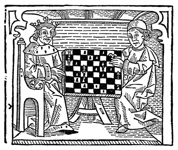 Game and play of chess, 1474 (1956). Artist: Unknown