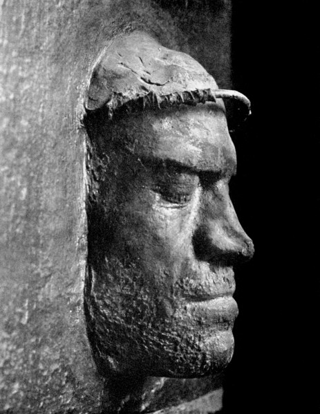 Death mask of Lorenzo de' Medici, ruler of Florence, 1492 (1956). Artist: Unknown
