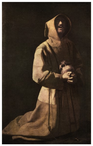 Sanctity: 'St Francis in Meditation', 1635-1639 (1956). Artist: Unknown
