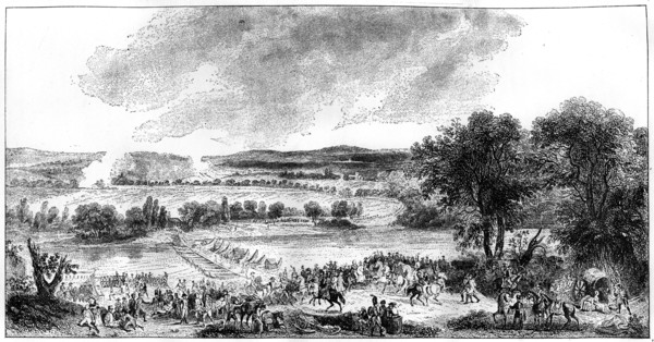 The Battle of Arcole, Italy, 15-17th November 1796 (1882-1884). Artist: Unknown