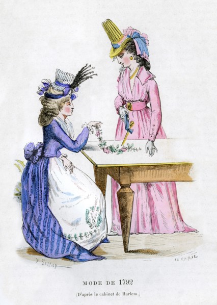 Fashion of 1792 (1882-1884). Artist: Unknown