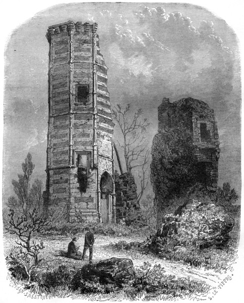 Chateau de Montfort (Montfort-l'Amaury), France, 1882-1884.Artist: S le Pippre