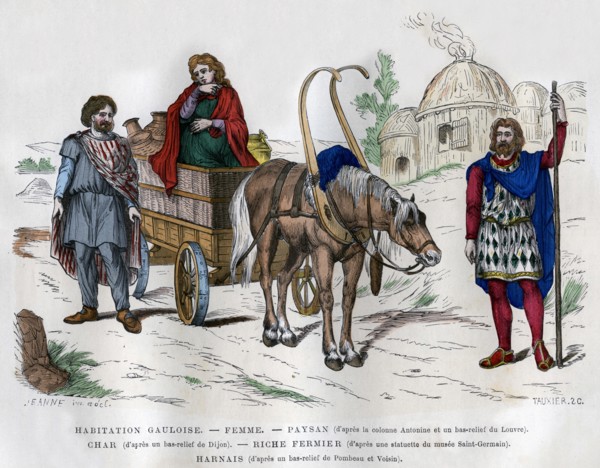 Gauls, 1882-1884.Artist: A Tauxier