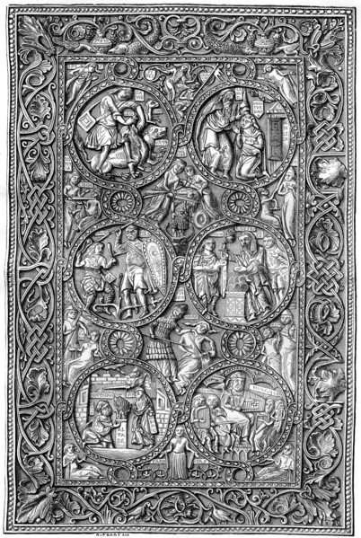 Ivory tablet, 11th century (1882-1884). Artist: Tamisier