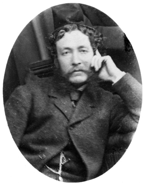 Portrait of a man, c1880-1909(?). Creator: John Chancellor.
