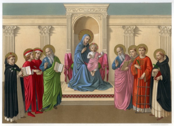'Madonna delle ombre' ('Madonna of the Shadows'), c1450 (1870). Artist: Franz Kellerhoven