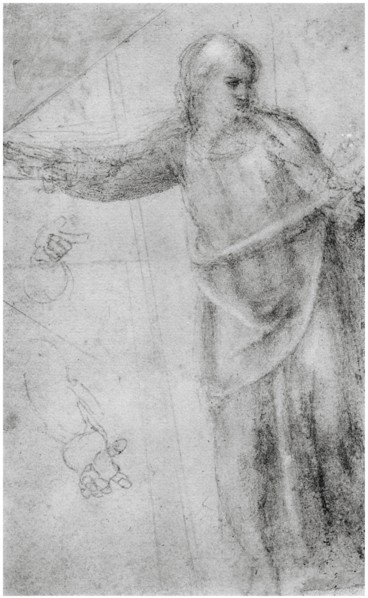 Study for a figure of Christ, c1555 (1958). Artist: Unknown
