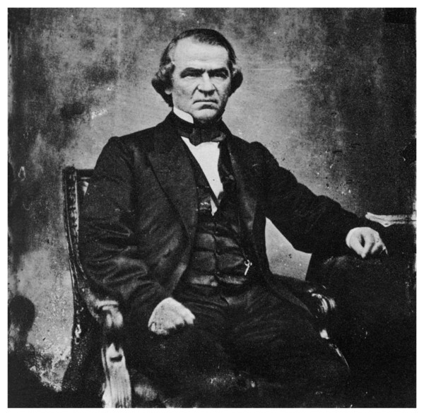 Andrew Johnson, 17th President of the United States, 1860s (1955). Artist: Unknown