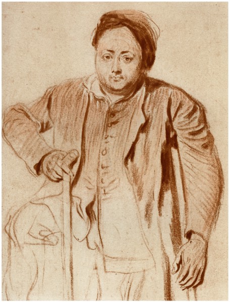 'Portrait of a Man on Crutches', c1710 (1958). Artist: Unknown