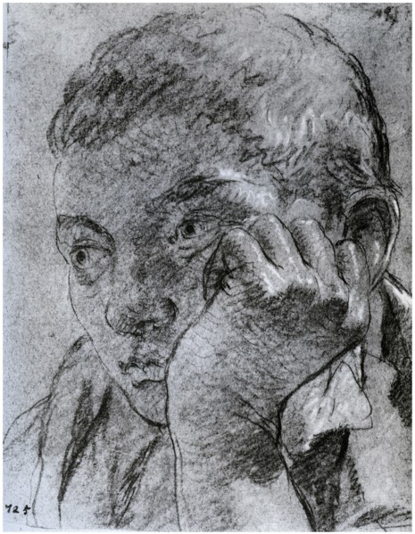 'Head of a Youth', c1750-1753 (1958). Artist: Unknown
