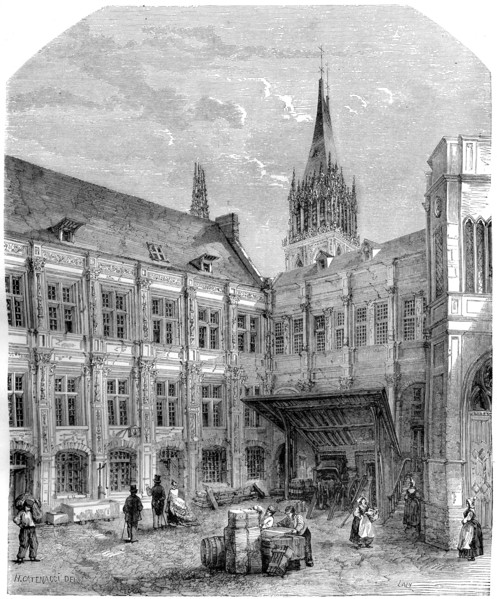 Palais de la Chambre, Rouen, France, 1882-1884. Artist: Unknown