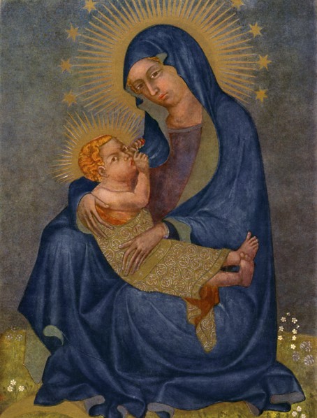 'The Vysehrad Madonna of the Rains', c1360 (1955). Artist: Unknown
