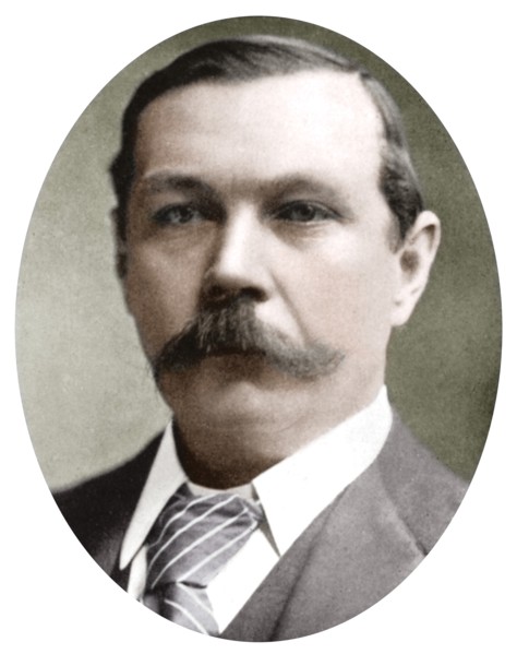 Arthur Conan Doyle, Scottish writer, c1900. Artist: Unknown
