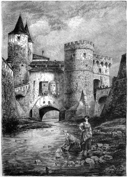 Porte des Allemands (German Gate), Metz, France, 16th century (1882-1884). Artist: Unknown