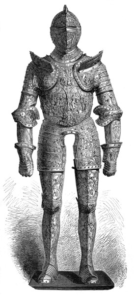 Armour of Henry II of France, 16th century (1882-1884). Artist: P Sellier