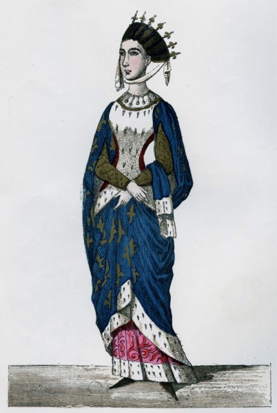 Margaret of Provence, queen consort of Louis IX of France, 13th century (1882-1884). Artist: Unknown