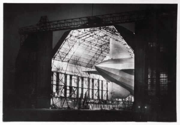 Preparations for a night flight, Zeppelin LZ 127 'Graf Zeppelin', 1933. Artist: Unknown