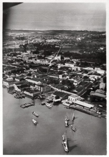 Aerial view of Natal, South Africa, from a Zeppelin, 1930 (1933). Artist: Unknown