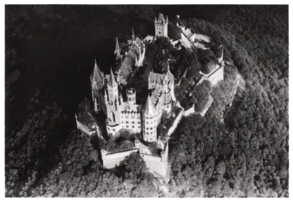 Aerial view of Hohenzollern Castle, Baden-Wurttemberg, Germany, from a Zeppelin, c1931 (1933). Artist: Unknown