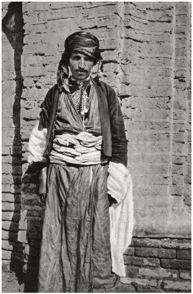 A Kurdish tribesman from southern Kurdistan, Iraq, 1925.Artist: A Kerim