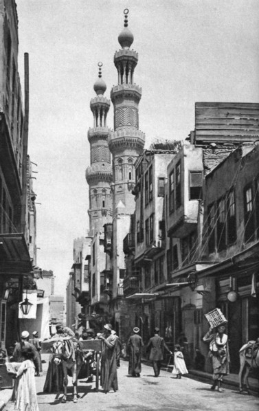 Mosque of Sultan al-Muayyad, Cairo, Egypt, c1922. Artist: Donald McLeish