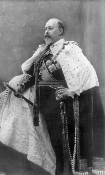 'A King the Whole World Mourns', 1910.Artist: Swain
