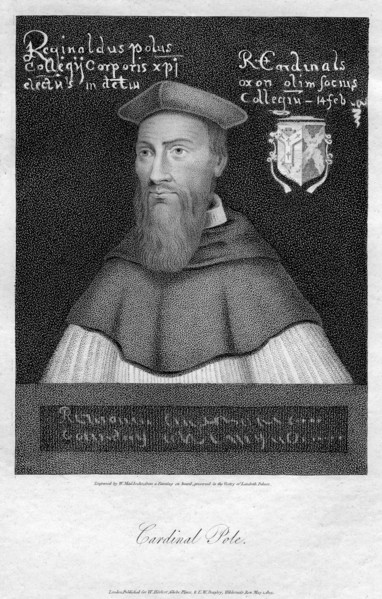 Cardinal Pole, Archbishop of Canterbury, 16th century (1805). Creator: William Maddocks.