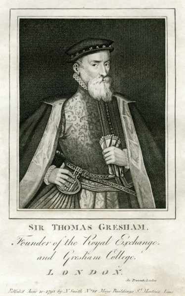 Sir Thomas Gresham, British merchant and financier, 16th century (1793). Artist: Unknown
