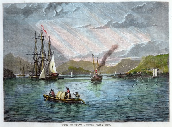 View of Punta Arenas, Costa Rica, c1880. Artist: Unknown