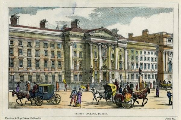 'Trinity College, Dublin', Ireland, c1880. Artist: Unknown