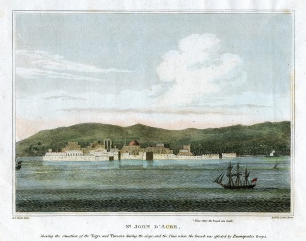 'St John d'Acre, Palestine, 1825.Artist: Letitia Byrne