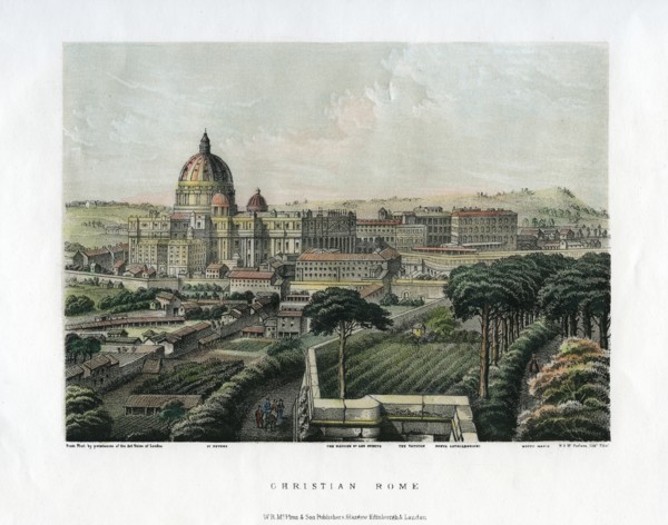 'Christian Rome', Italy, c1865. Artist: Unknown