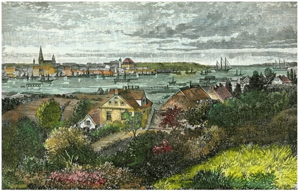 Kiel, Germany, c1875.Artist: Carrera