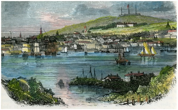 View of Halifax, Nova Scotia, c1870. Artist: Unknown