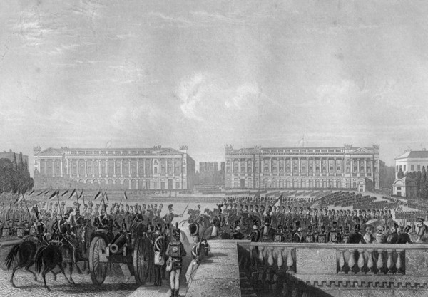 The entry of the Allies intp Paris, 1815 (c1857). Artist: DJ Pound