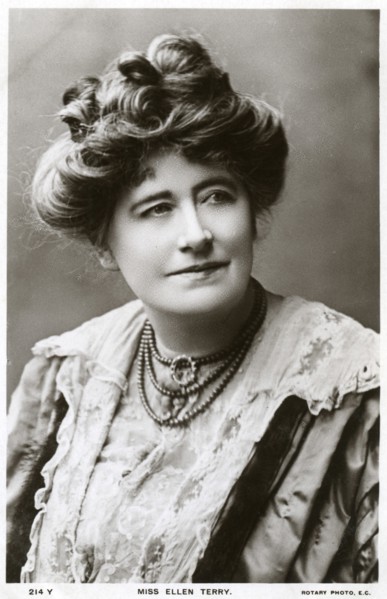 Ellen Terry, British actress, c1900s(?).Artist: Rotary Photo