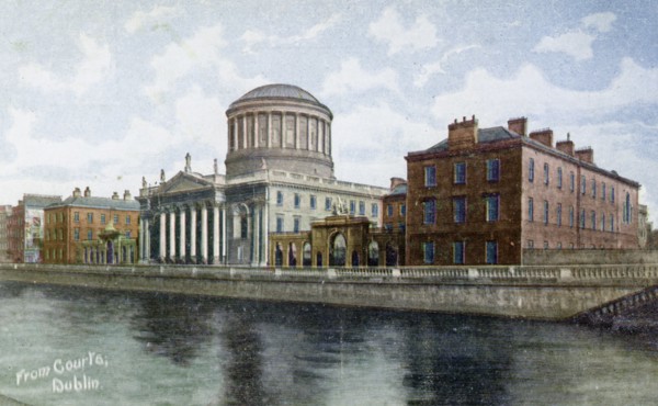 The Four Courts, Dublin, Ireland, c1900s-c1920s(?). Artist: Unknown