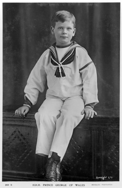 Prince George of Wales, c1900s(?).Artist: Speaight