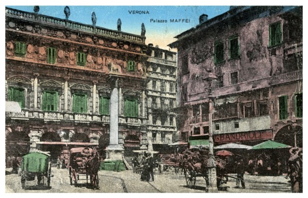 Palazzo Maffei, Verona, Italy, late 19th or early 20th century(?). Artist: Unknown