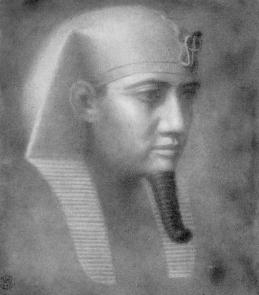 Khafre, Ancient Egyptian pharaoh of the 4th dynasty, 26th-25th century BC (1926). Artist: Winifred Mabel Brunton
