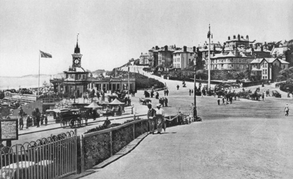 Pier Approach, looking west, Bournemouth, Dorset, c1910s(?). Artist: Unknown
