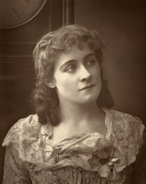 Kate Rorke, British actress, in 'Sophia', 1887. Artist: Ernest Barraud