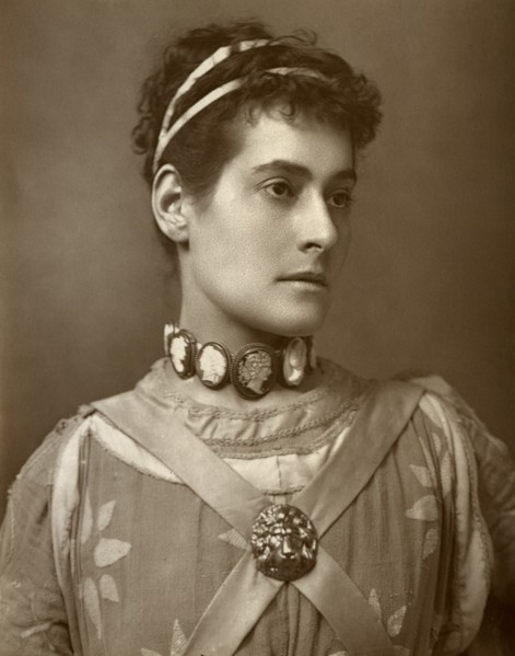 Myra Holme, British actress, 1884. Artist: Charles A Long