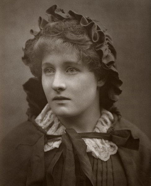 British actress Mary Rorke in 'The Harbour Lights', 1886. Artist: Barraud