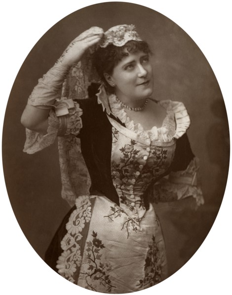 Ada Cavendish, British actress, 1882. Artist: Unknown