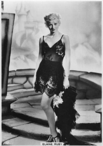 Elaine Ruby, c1938. Artist: Unknown