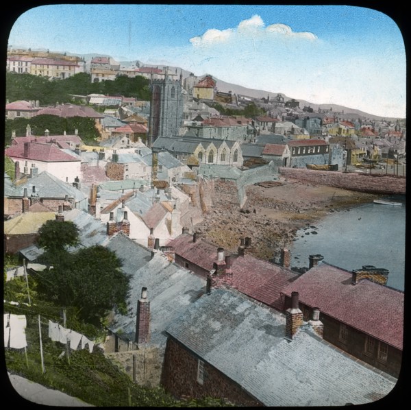St Ives, Cornwall, late 19th or early 20th century.  Artist: Church Army Lantern Department