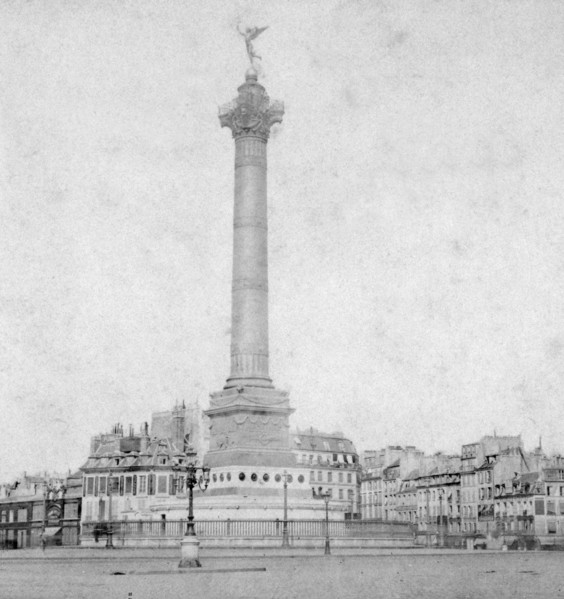 Colonne de Juillet, Place de la Bastille, Paris, France, late 19th or early 20th century. Artist: Unknown